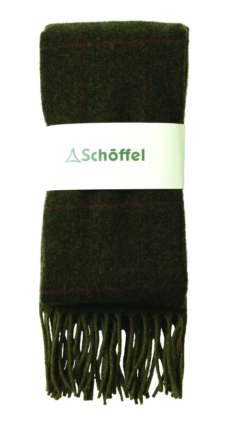 Schoffel House Tweed Scarf Windsor Tweed
