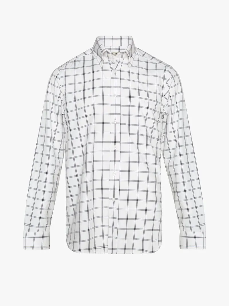 R.M Williams Jervis Button Down Shirt - Black/White