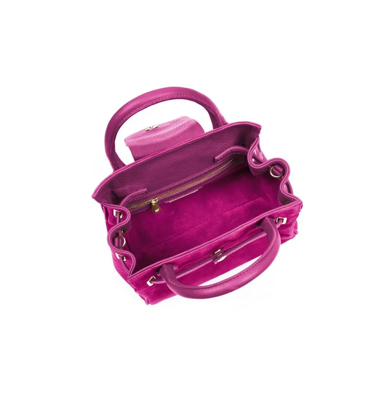 Fairfax and Favor Mini Windsor Bag - Fuchsia-3