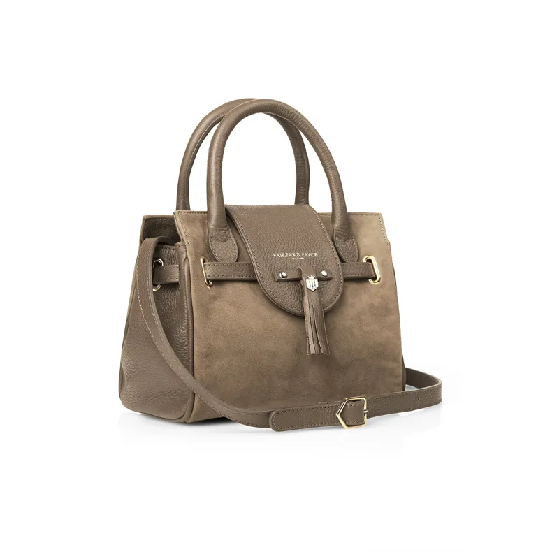 Fairfax and Favor Mini Windsor Bag - Taupe-1