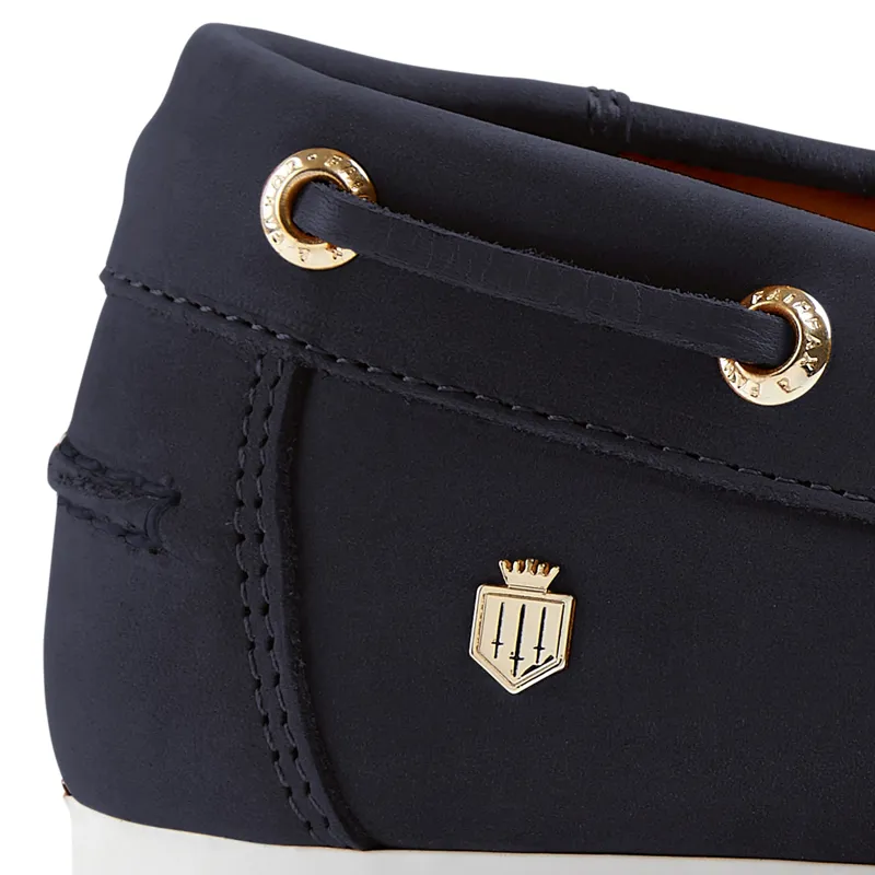 Fairfax and Favor Salcombe Deck Shoe - Navy-2