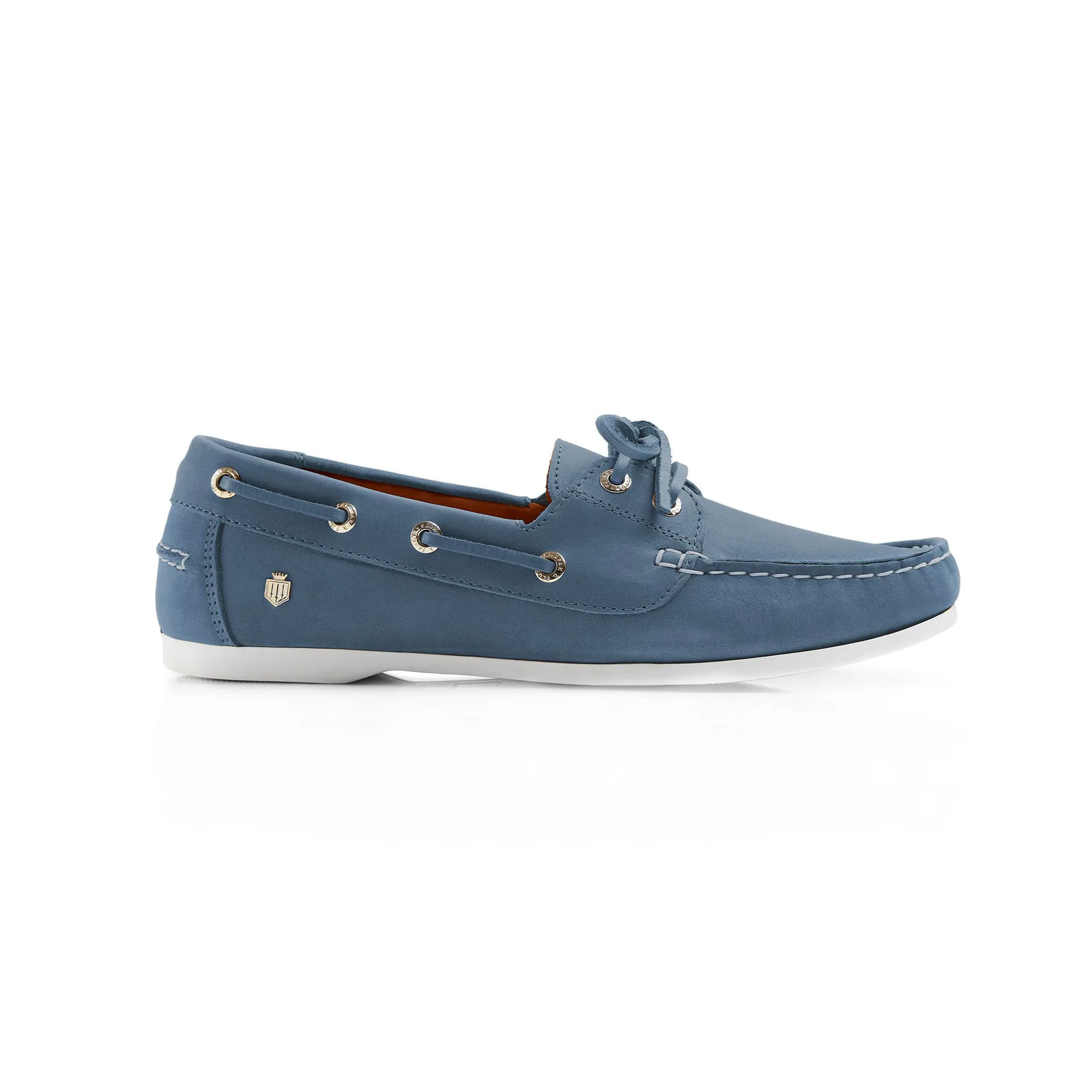 Fairfax and Favor Salcombe Deck Shoe - Cornflower Blue