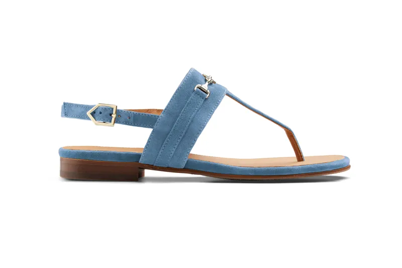 Fairfax and Favor Thornham Sandal - Cornflower Blue-2