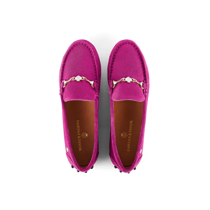 Fairfax and Favor Trinity Loafers - Fuchsia-3
