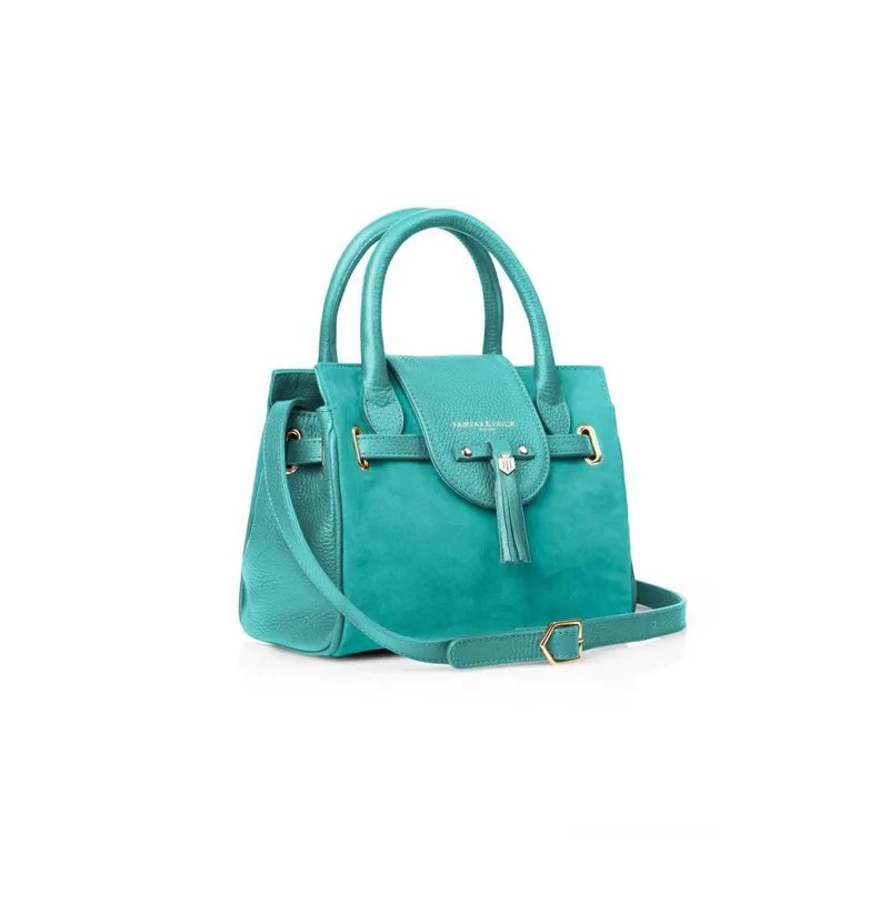 Fairfax and Favor Mini Windsor Bag - Turquoise-2