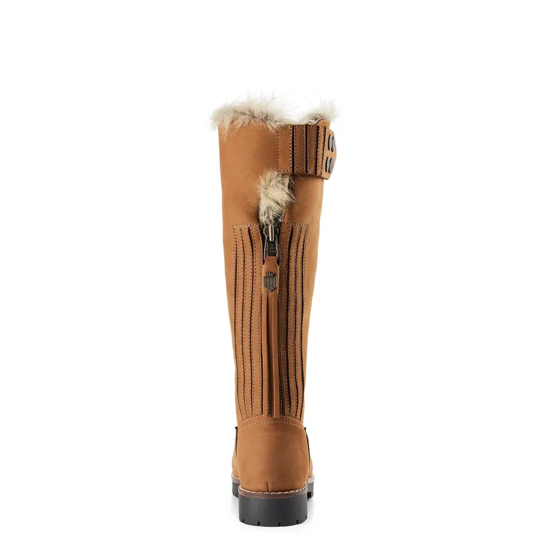 Fairfax and Favor Verbier Mid Calf Boot - Cognac Nubuck-2