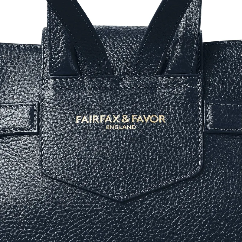 Fairfax and Favor Windsor Backpack - Tan/Navy-6