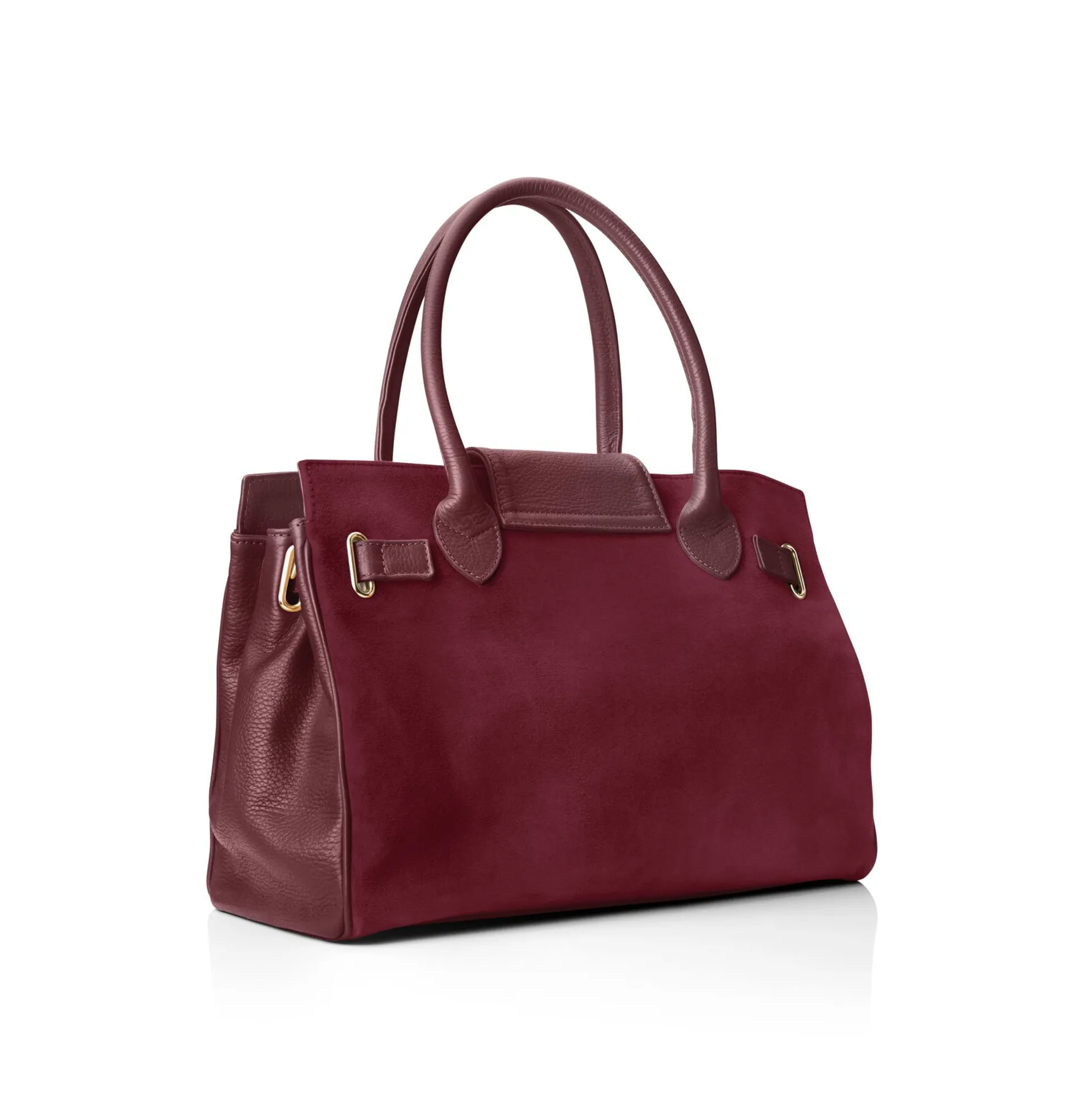 Fairfax and Favor Windsor Bag Oxblood