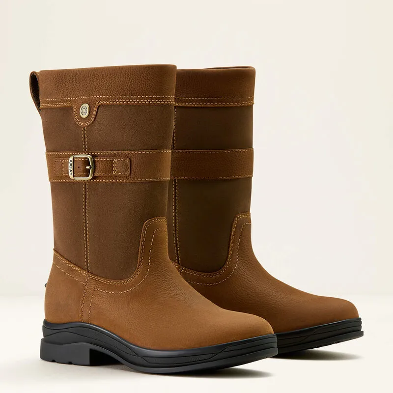 Ariat Bampton Waterproof Boot - Baked Brown
