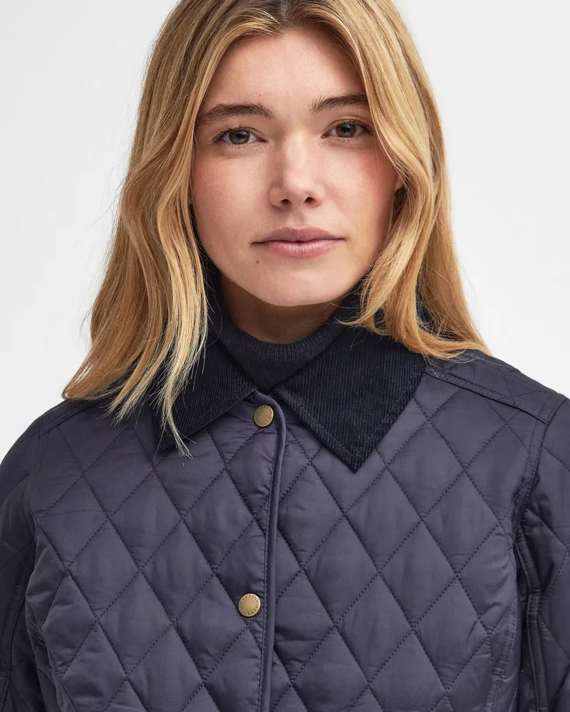 Barbour Annandale Quilt - Navy-2