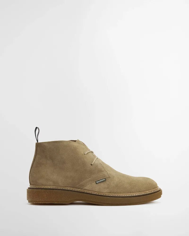 Barbour Blaine Chukka Boot - Taupe Suede-1