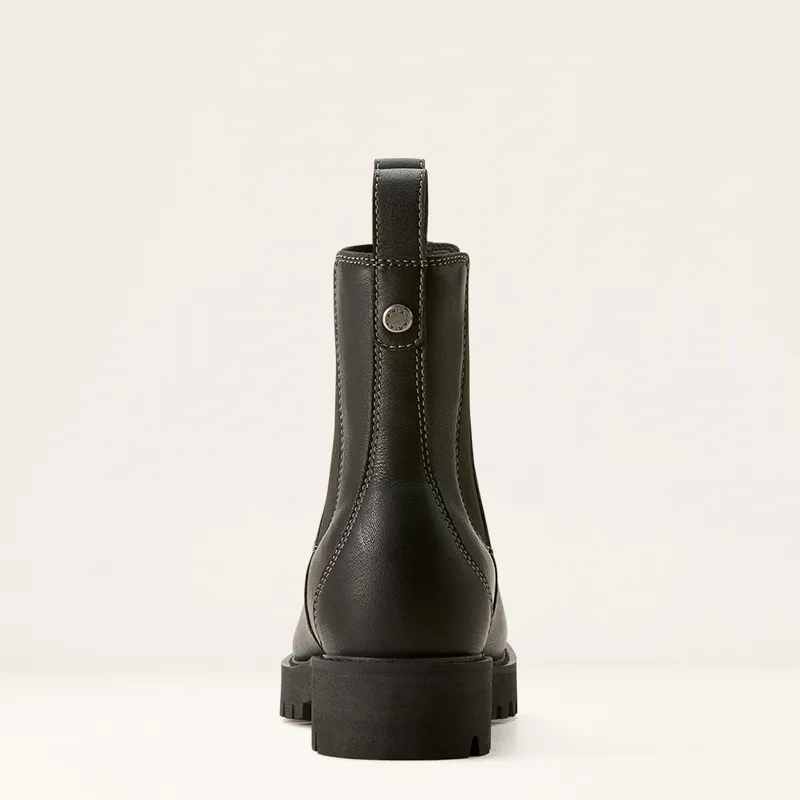 Ariat Ladies Wexford Lug Mid Waterproof Boot - Black-2