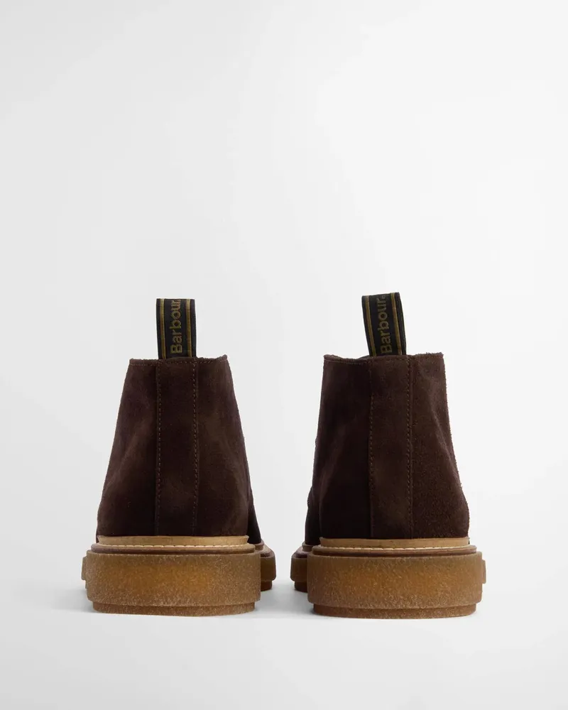 Barbour Blaine Chukka Boot - Choc Suede-2