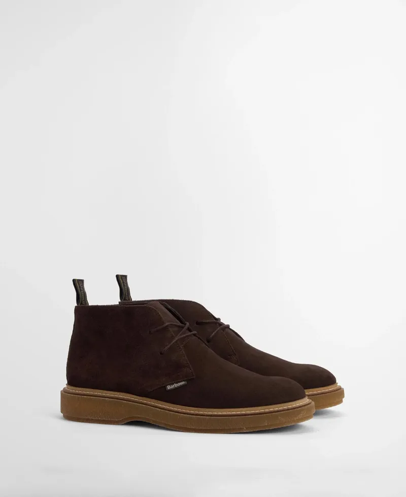 Barbour Blaine Chukka Boot - Choc Suede