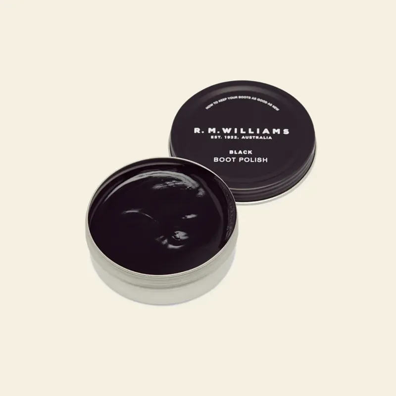 R.M Williams Stockmans Boot Polish Black
