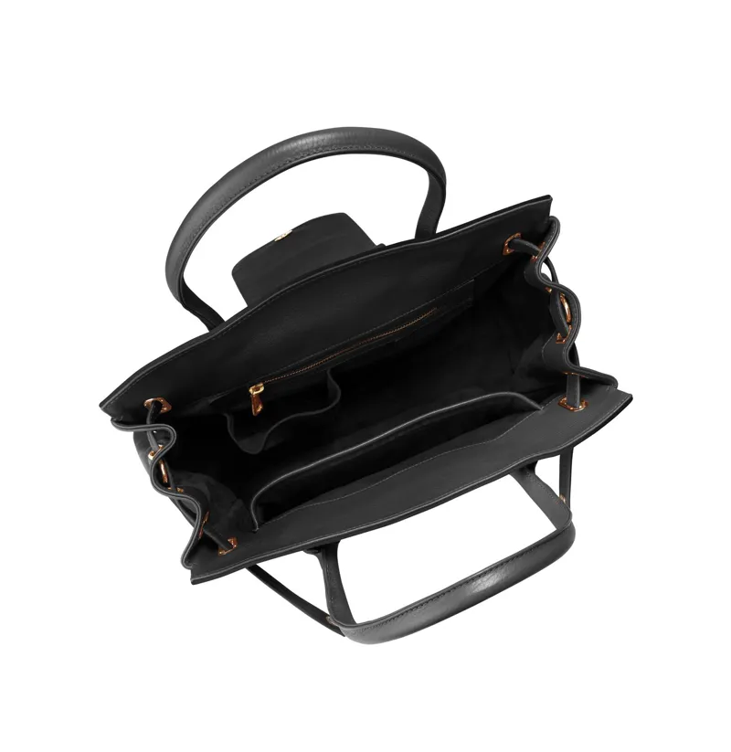 Fairfax and Favor Windsor Bag - Black-2