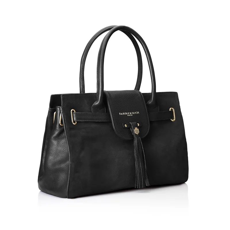Fairfax and Favor Windsor Bag - Black-3