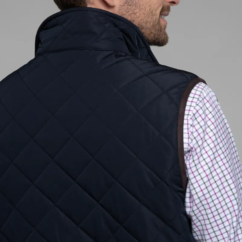 Schoffel Mens Barrowden Quilted Gilet - Midnight-4