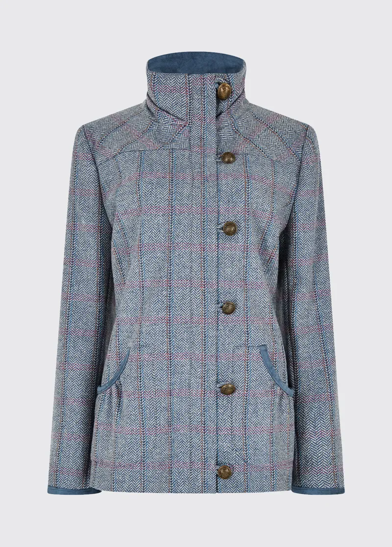 Dubarry Ladies Tweed Bracken Jacket - Denim Haze
