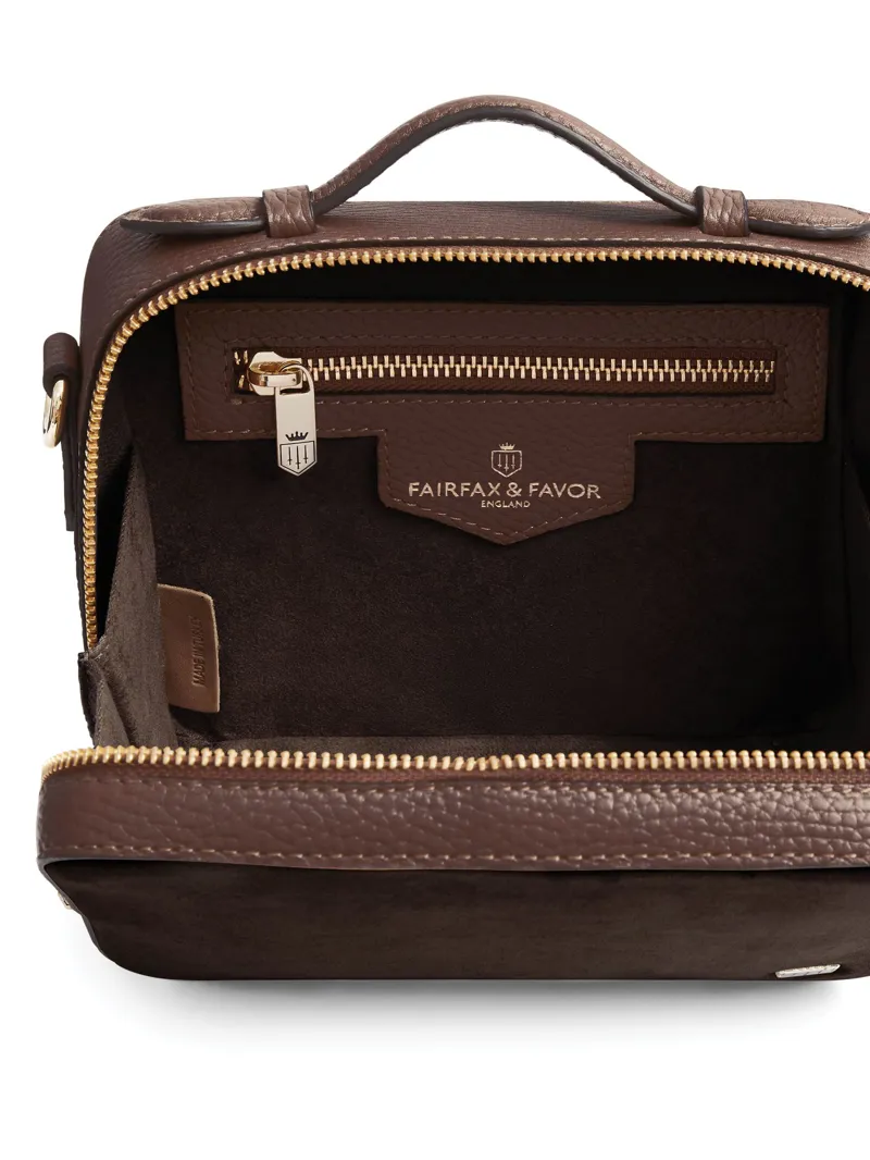 Fairfax and Favor Buckingham Bag - Chocolate-1