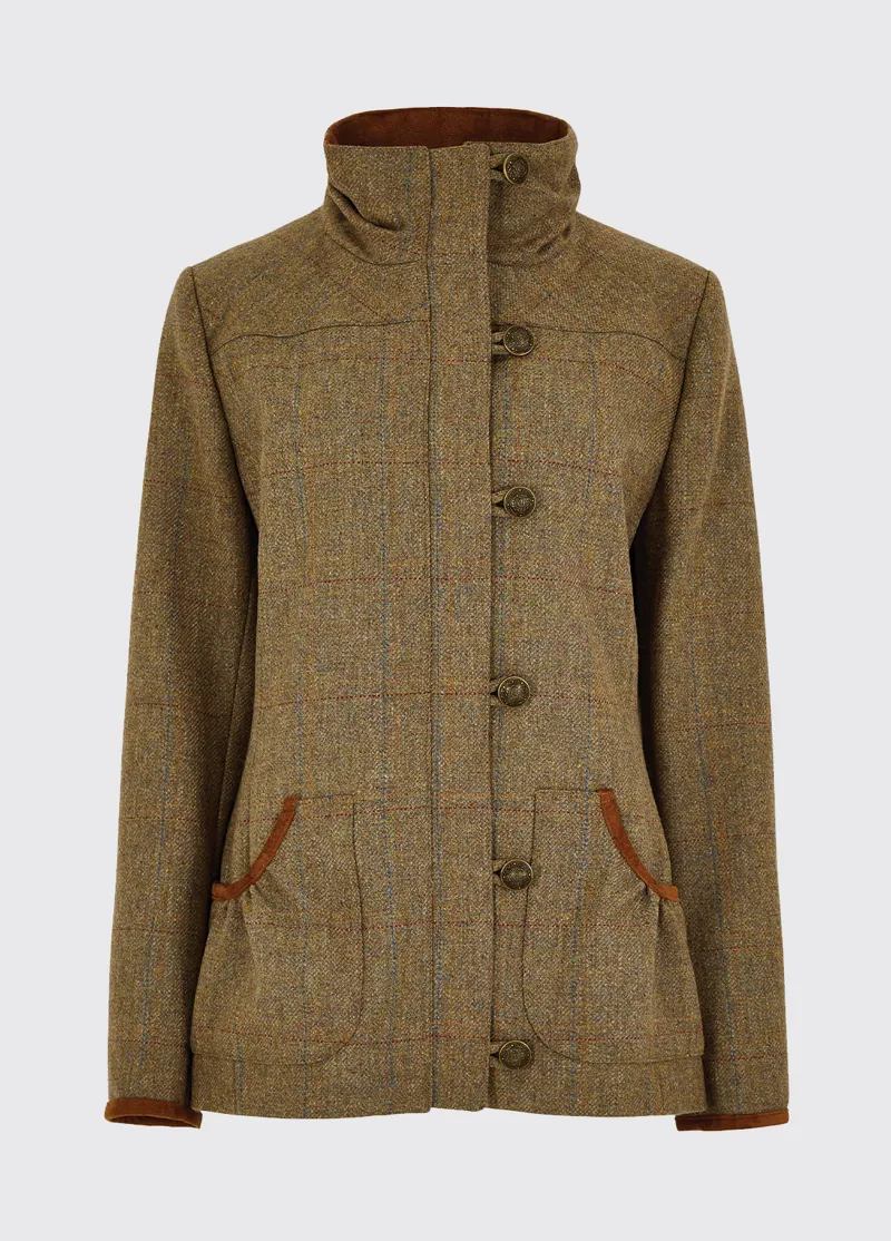 Dubarry Ladies Tweed Bracken Jacket - Burren-4