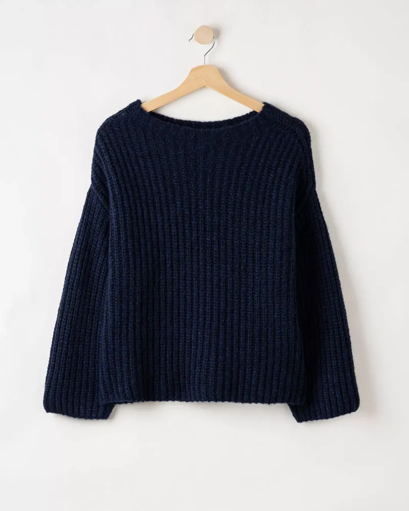 Holebrook Cajsa Sweater - Navy-3