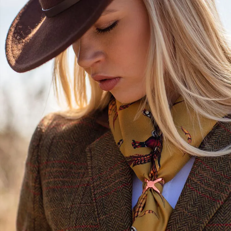 Clare Haggas Scarf Ring Rose Gold-1