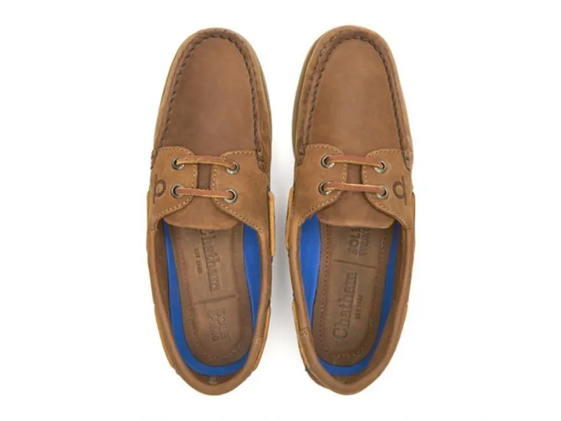 Chatham Deck Lady II G2 Boat Shoe - Walnut-2