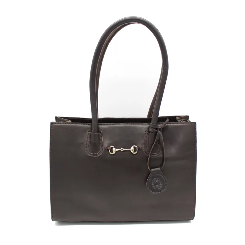Hicks and Hides Chedworth Bit Bag Brown