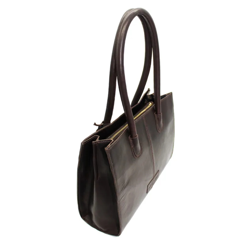 Hicks and Hides Chedworth Bit Bag Brown-1