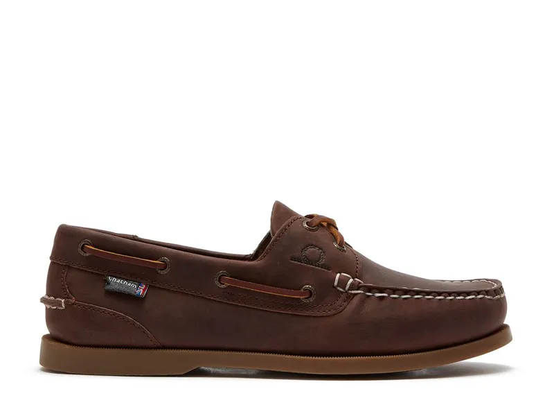 Chatham Mens Deck II G2 Boat Shoe - Chocolate-2