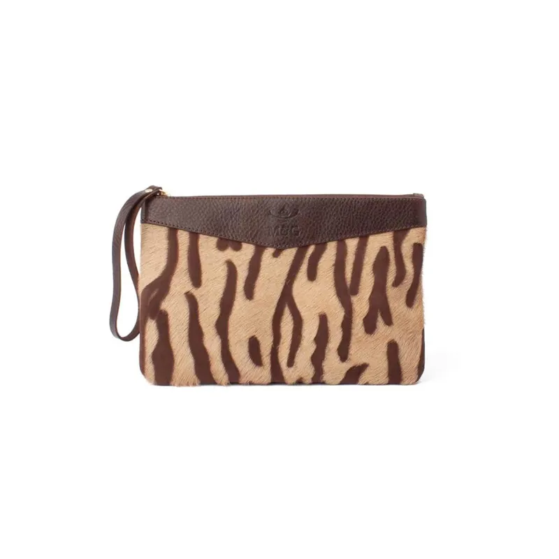 Mackenzie and George Tetbury Clutch Bag - Tiger Print