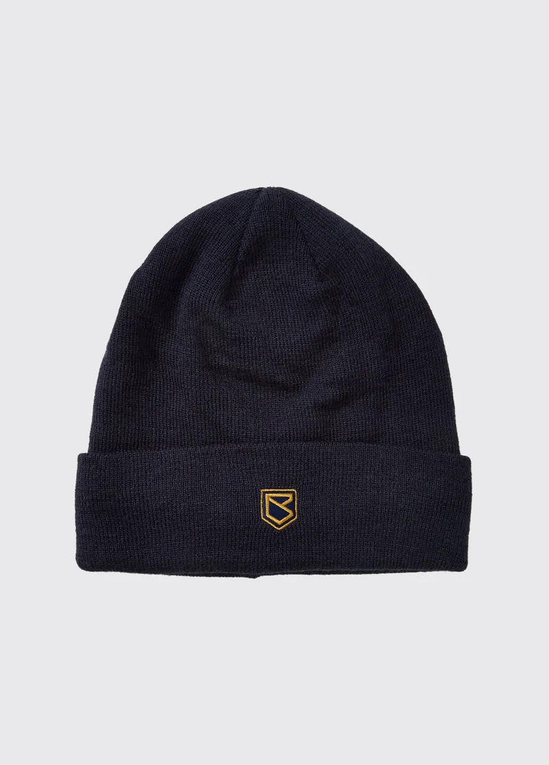 Dubarry Mens Clonmellon Knitted Beanie - Navy