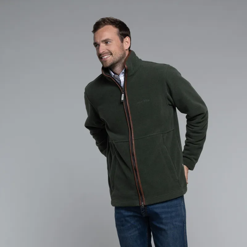 Schoffel Mens Cottesmore Fleece Jacket - Cedar Green-4