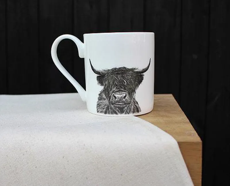 Sophie Botsford Highland Cow Mug