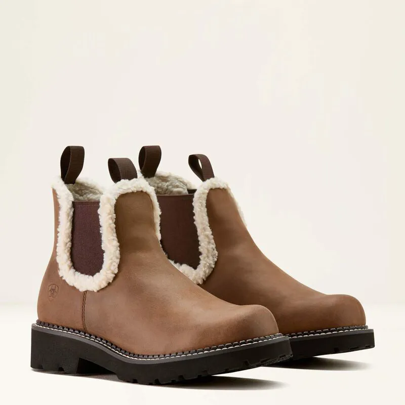 Ariat Fatbaby Cozy Chelsea Boot - Distressed Brown
