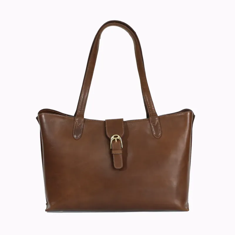Hicks and Hides Fairford Bag - Cognac