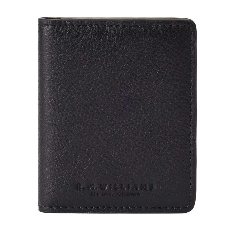 R.M Williams Farrier Fold Cardholder - Black
