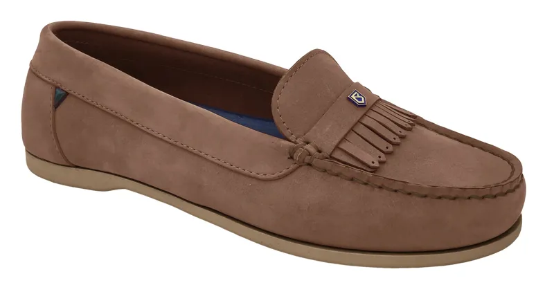 Dubarry Ladies Florence Deck Shoe - Cafe
