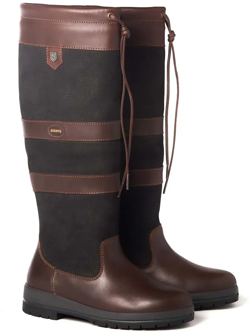 Dubarry Galway Country Boot Slim Fit - Black/Brown