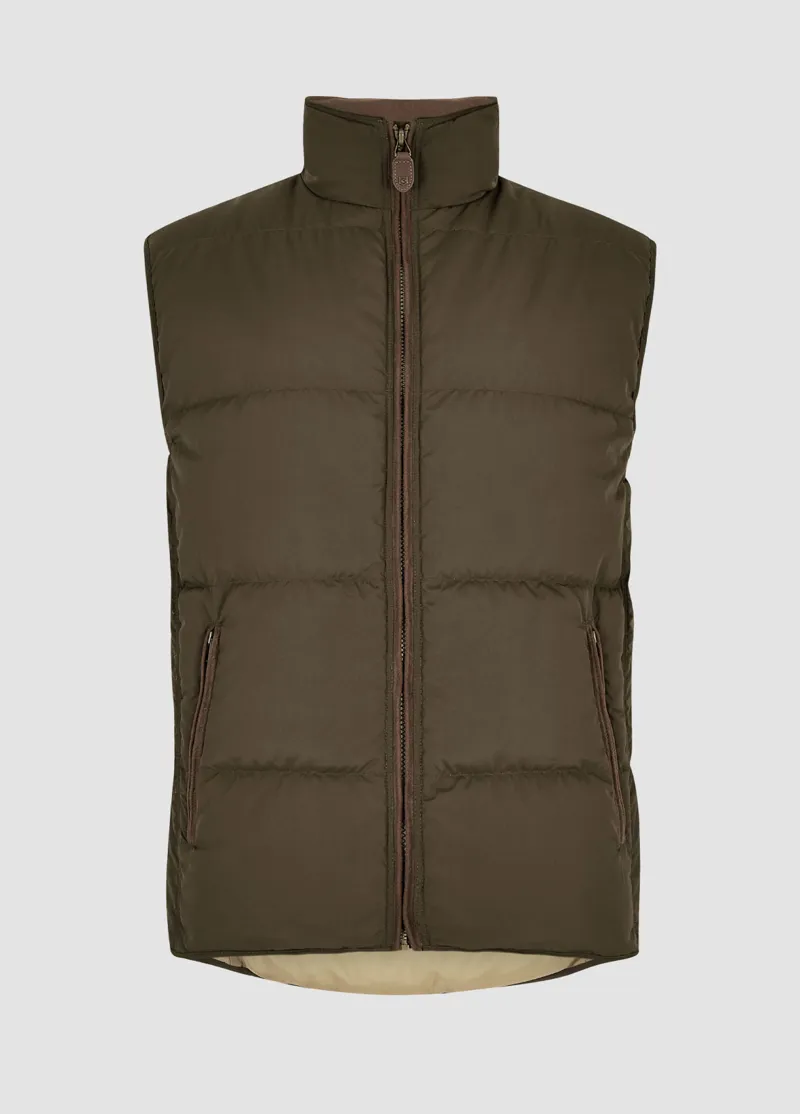 Dubarry Mens Graystown Gilet - Olive