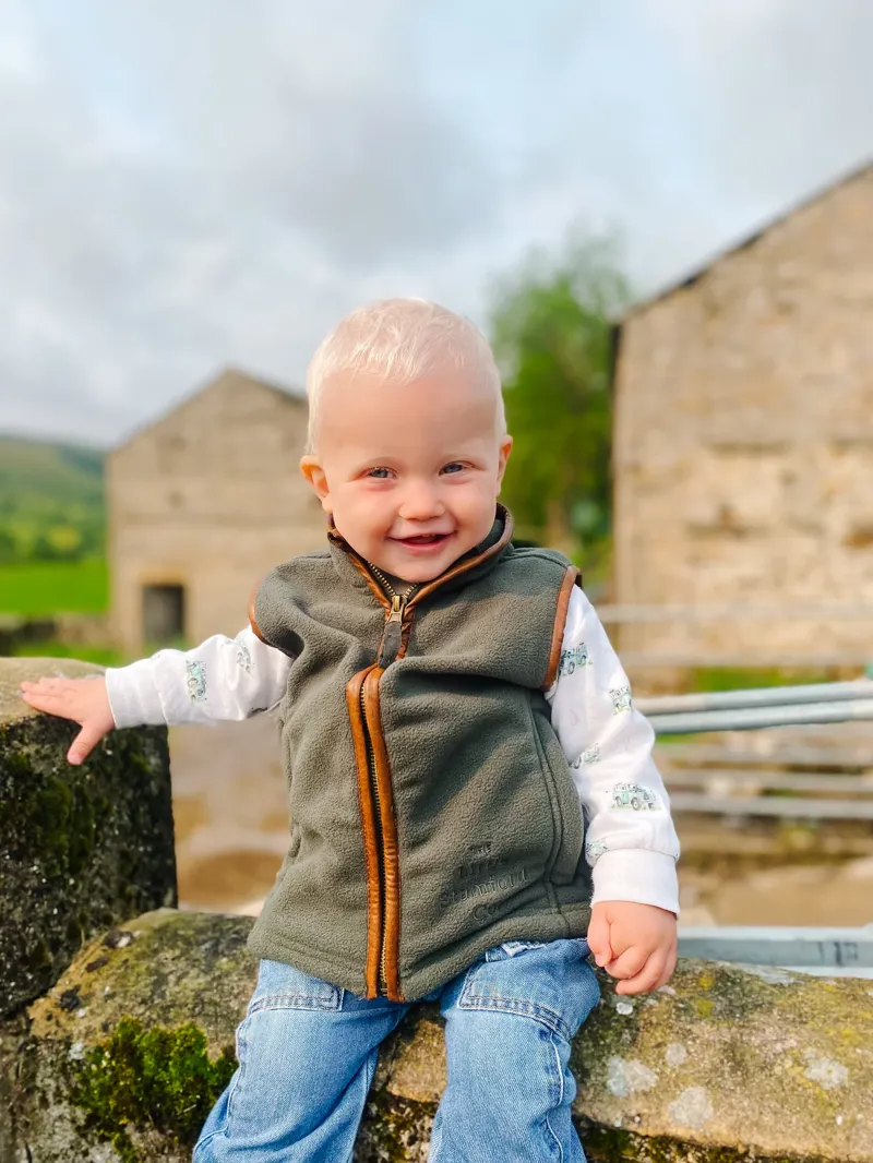 The Little Stamford Company Gilet - Green-1