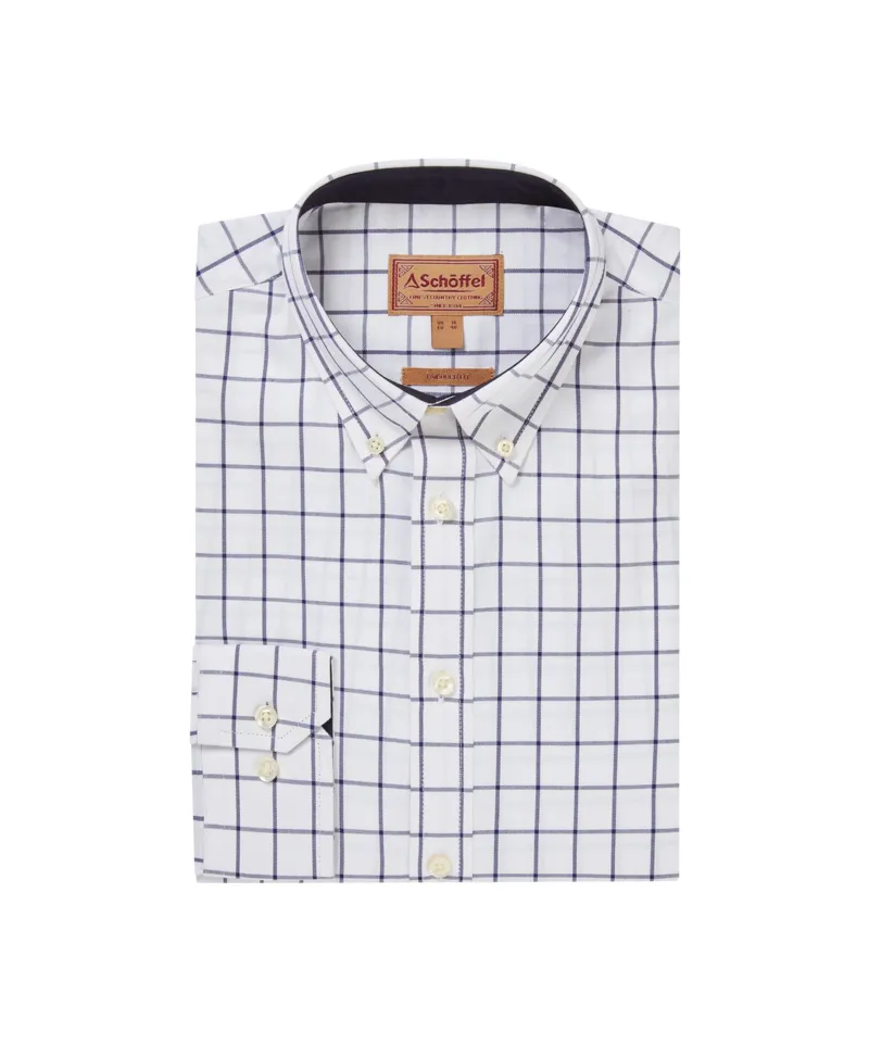 Schoffel Halesworth Shirt - Blue Check