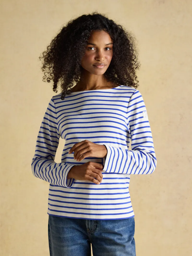 Joules Harbour Top - Blue Stripe