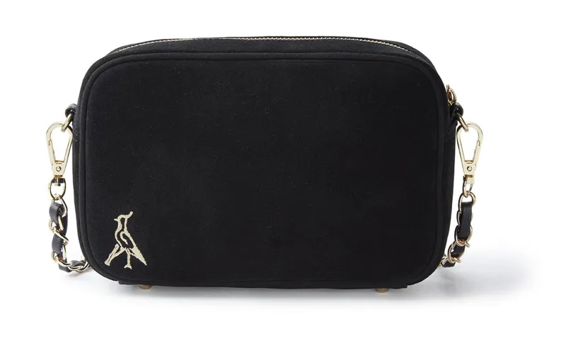 Hicks and Brown Melton Bag - Black-1