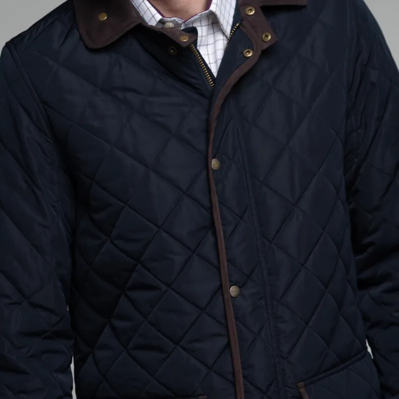 Schoffel Mens Barrowden Quilted Jacket Midnight