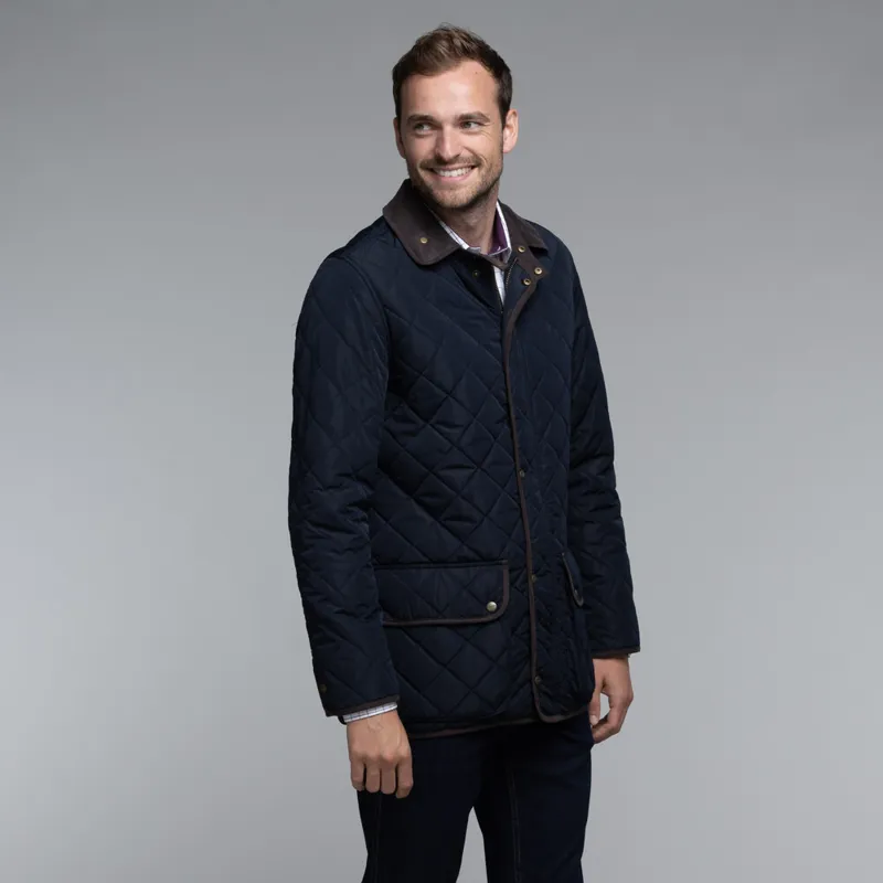 Schoffel Mens Barrowden Quilted Jacket - Midnight-1