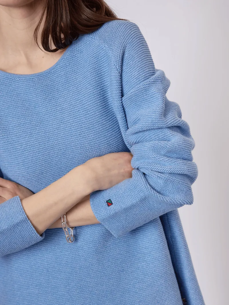 RedGreen Julia Knit - Blue Melange-2