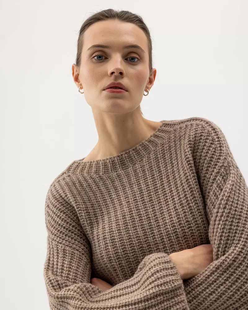 Holebrook Cajsa Sweater - Khaki-1