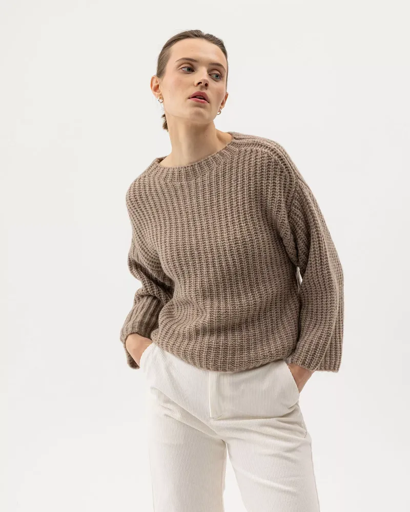 Holebrook Cajsa Sweater - Khaki